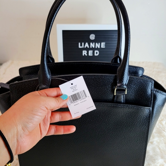 Kate Spade Jeanne Black Satchel - Picture 7 of 9